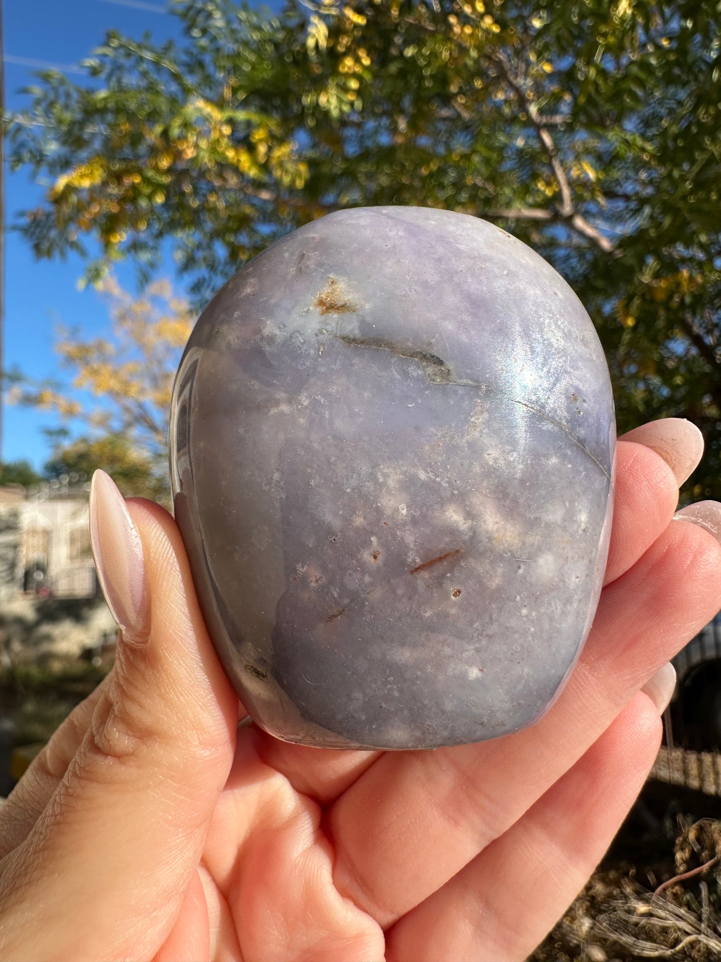 Lavender Chalcedony Freeform