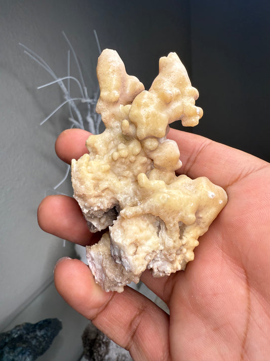 Brown Stalactite w/ Aragonite