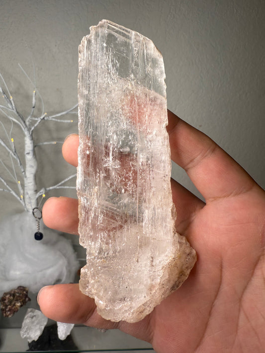 Clear Selenite cluster