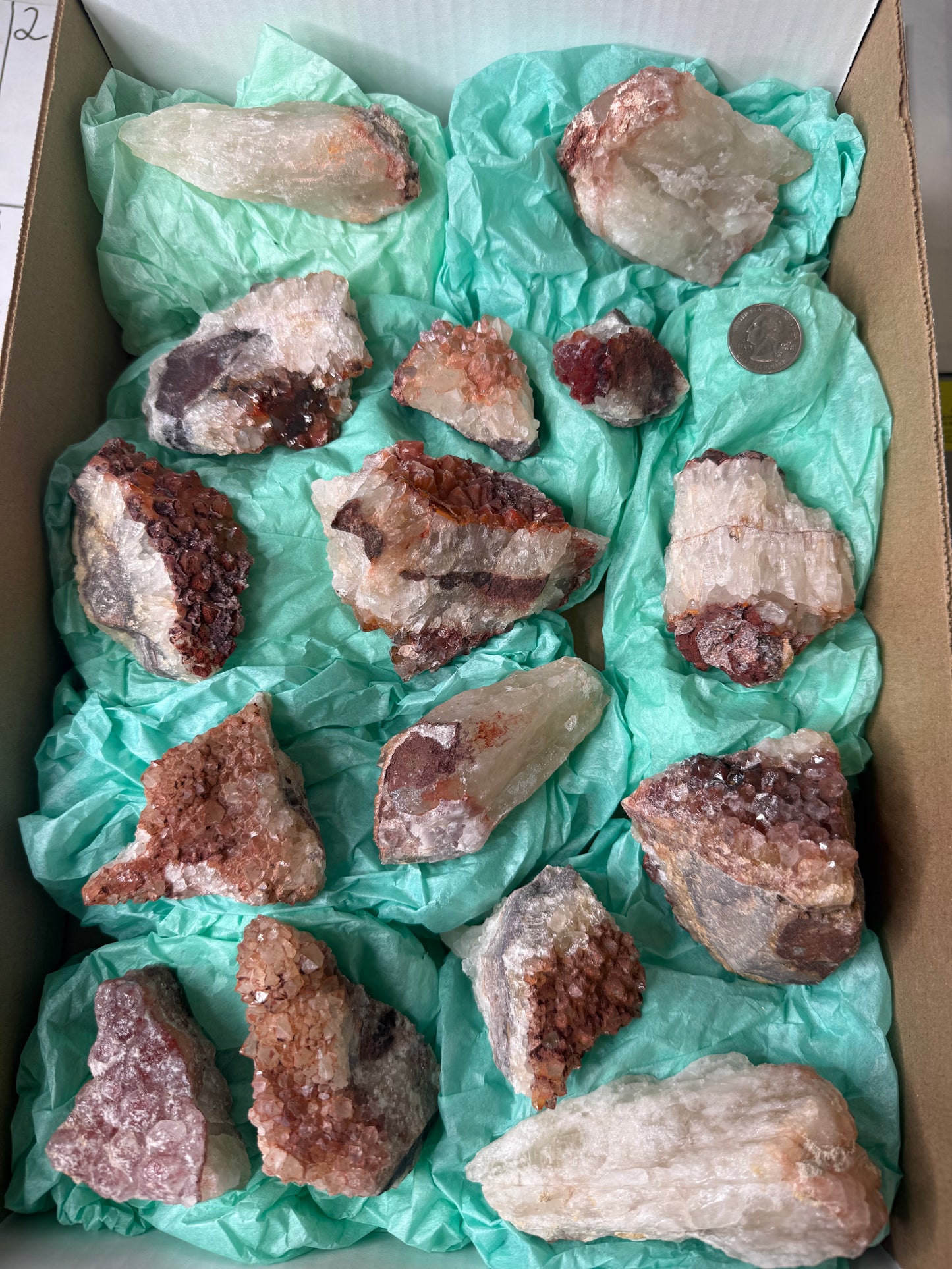 Quartz with Iron 15 piece Flat