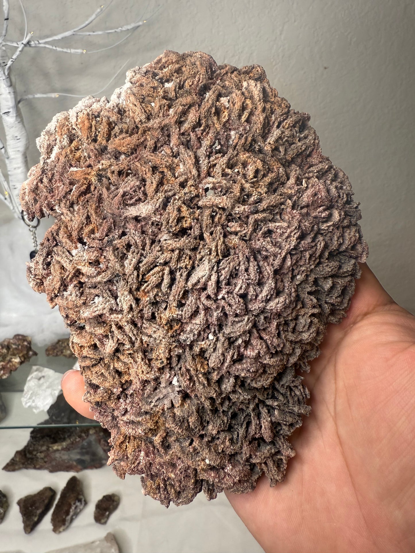 Kutnohorite specimen with Quartz & calcite