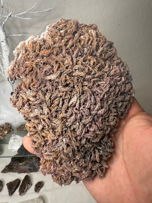 Kutnohorite specimen with Quartz & calcite