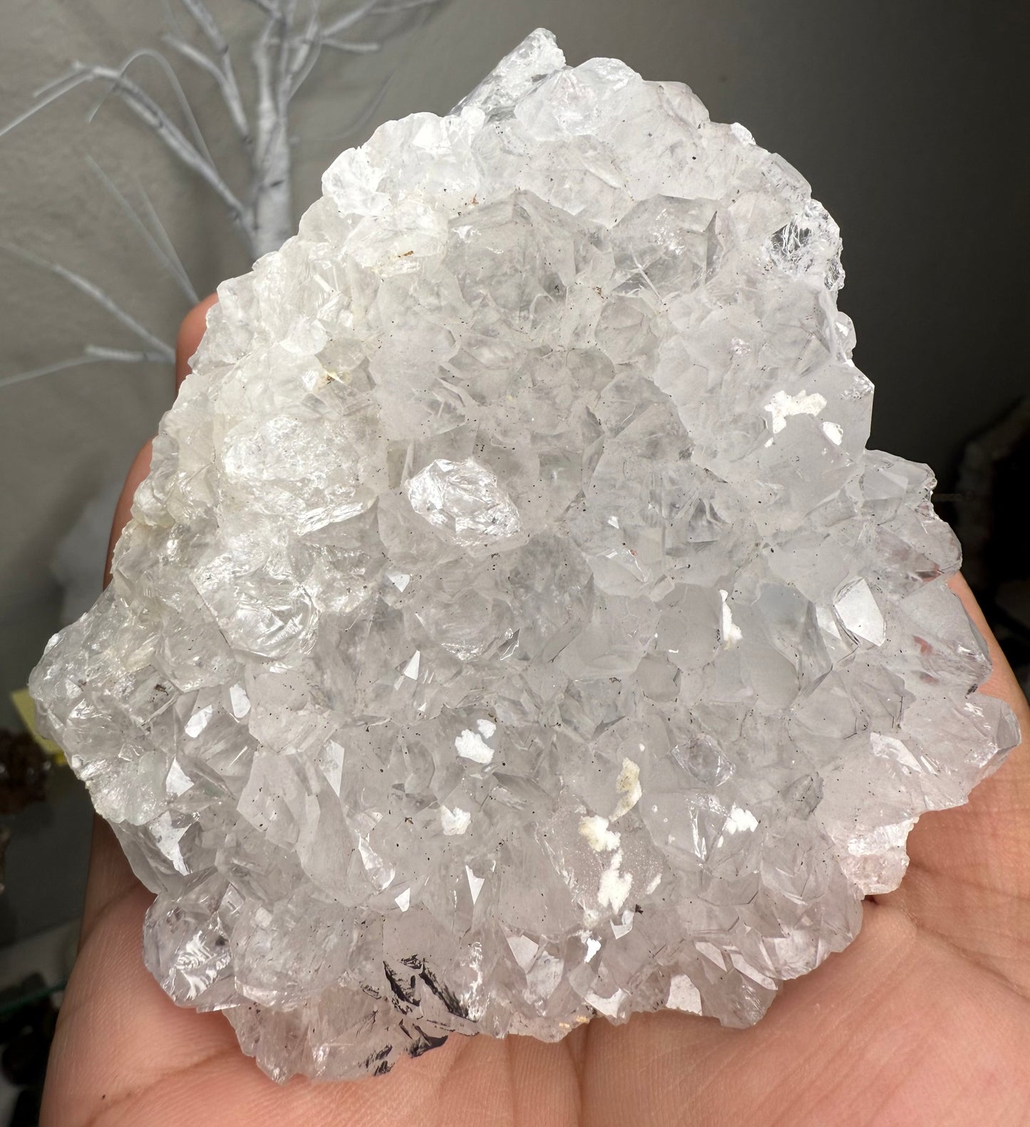 Quartz With agate & Calcite