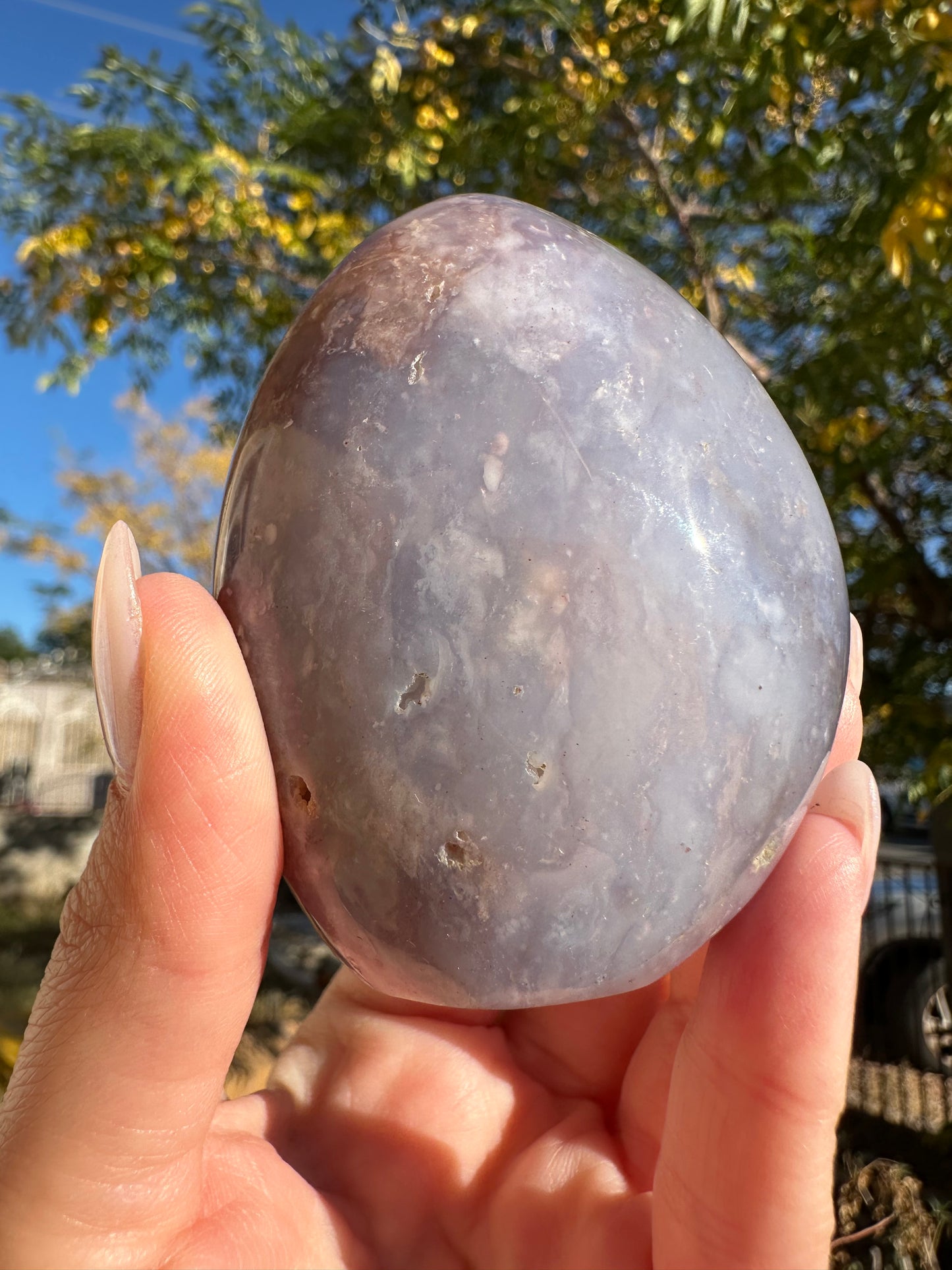Lavender Chalcedony Freeform
