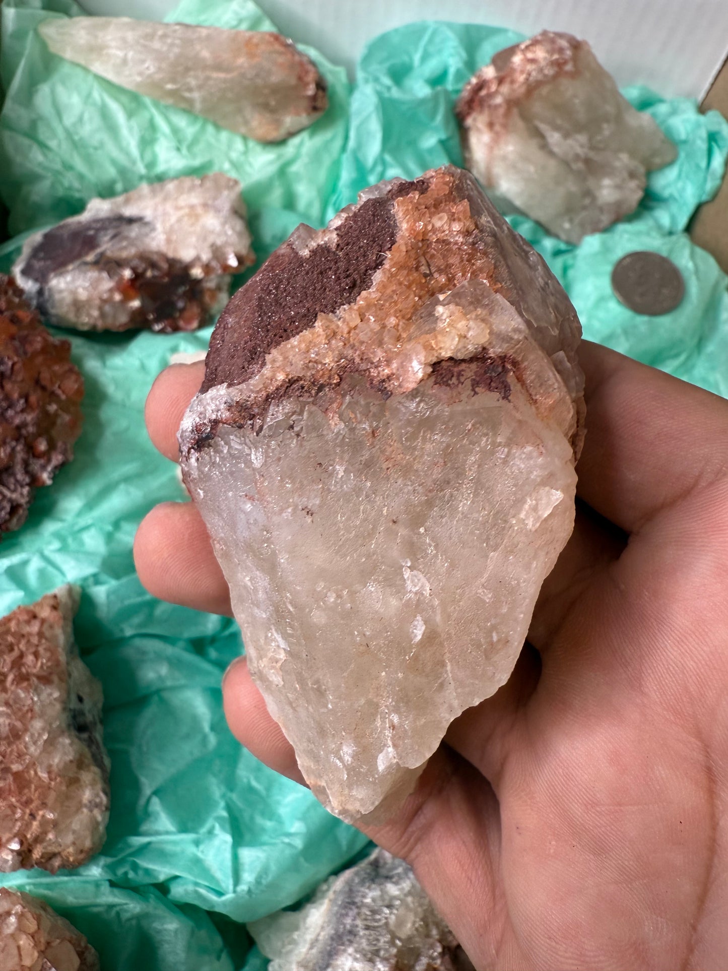 Quartz with Iron 15 piece Flat