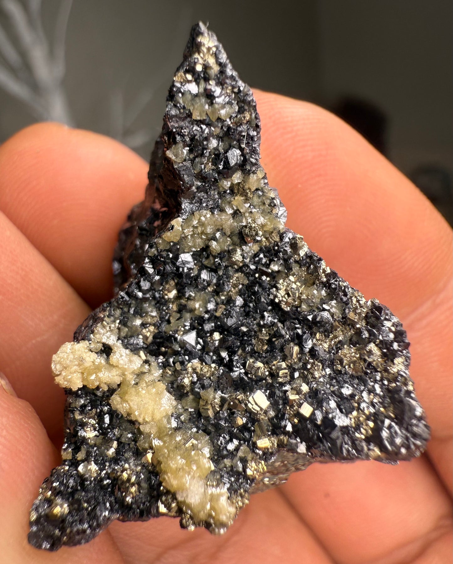 Pyrite with Sphalerite & Galena
