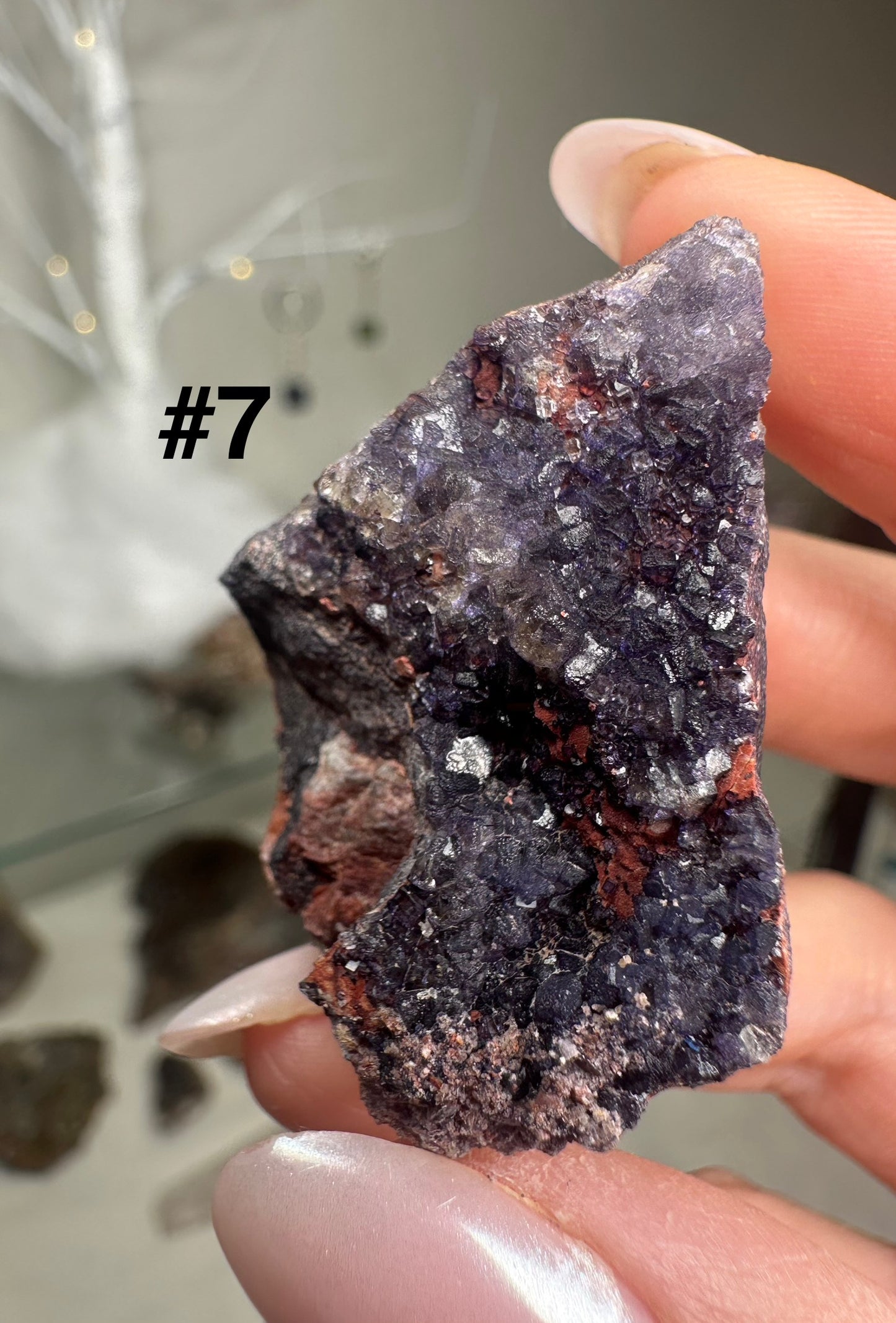 Small Yellow & Purple Fluorite