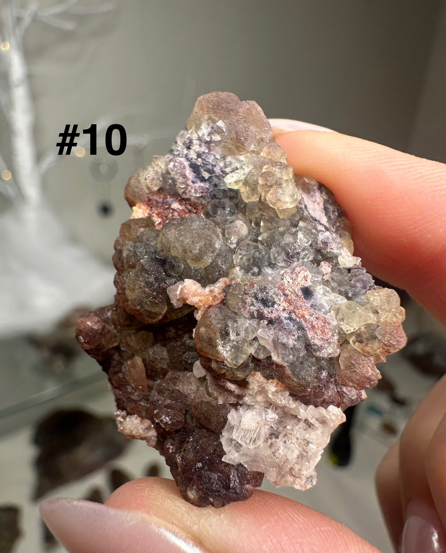 Small Yellow & Purple Fluorite