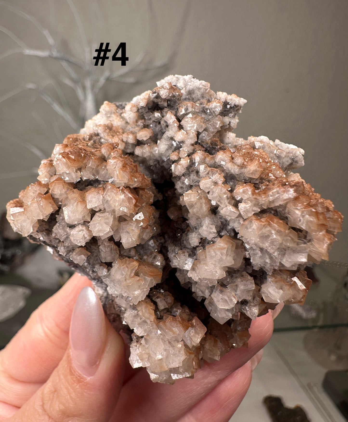 Druzy Chabazite