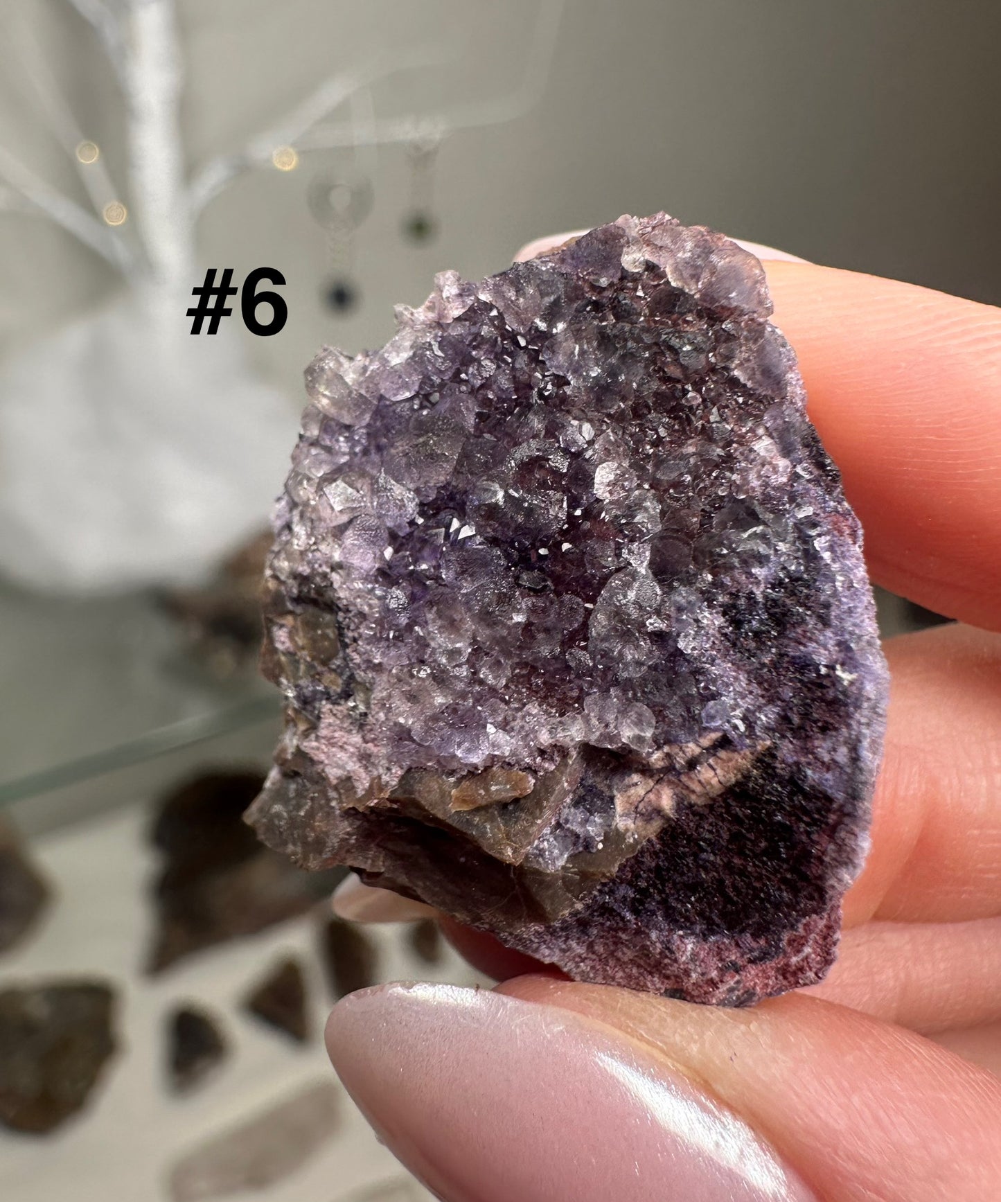 Small Yellow & Purple Fluorite
