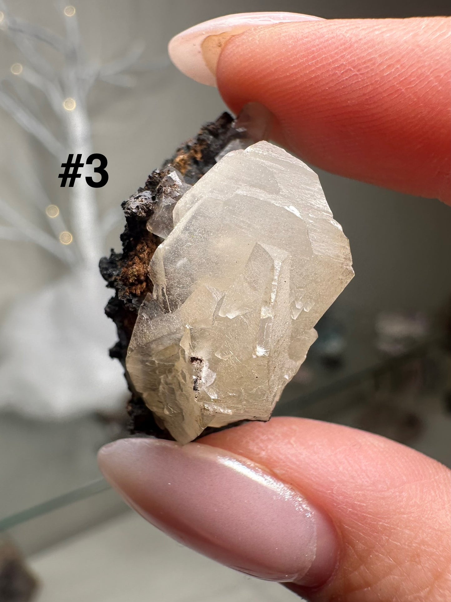Small Yellow Pyramid Calcite