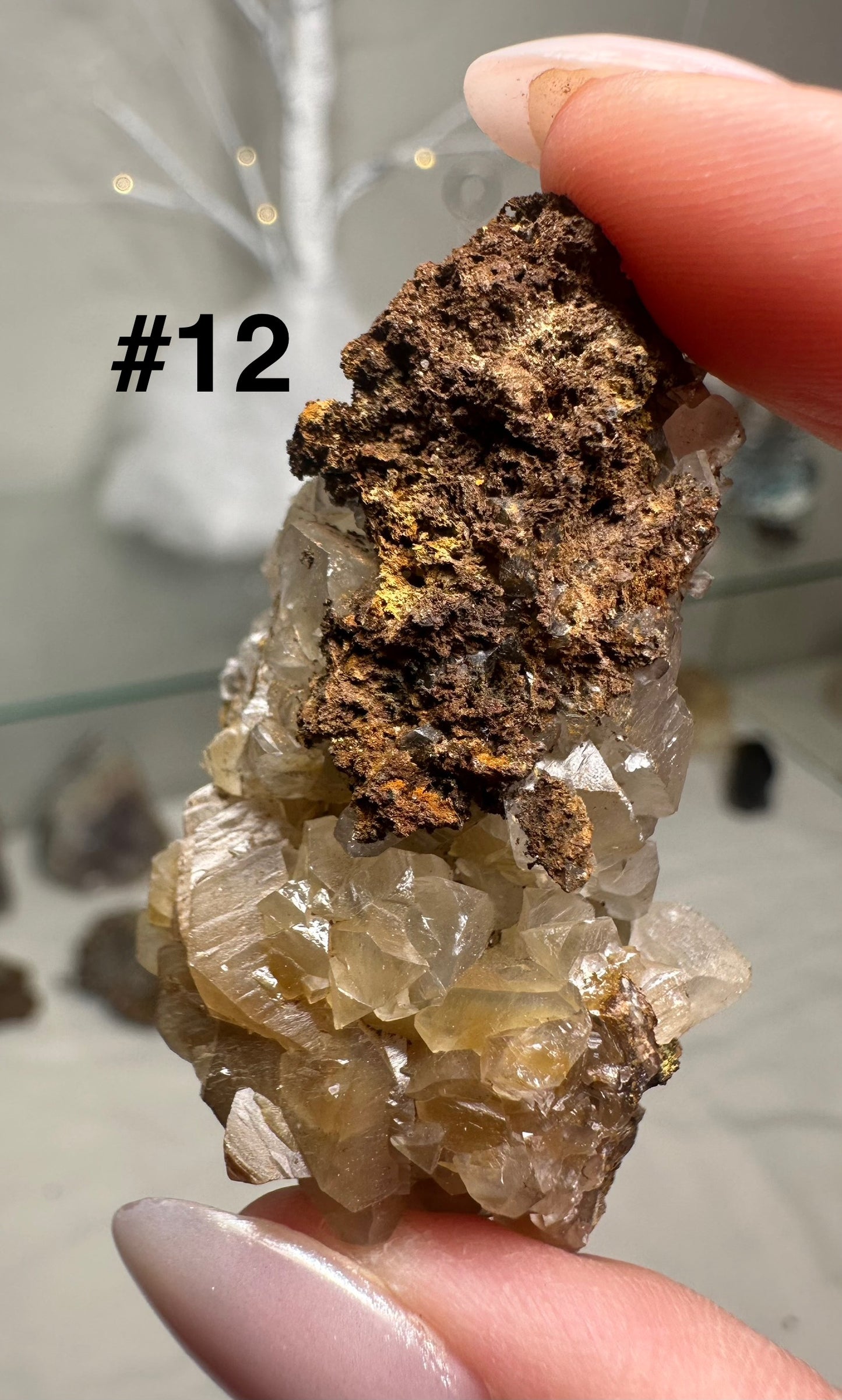 Small Yellow Pyramid Calcite