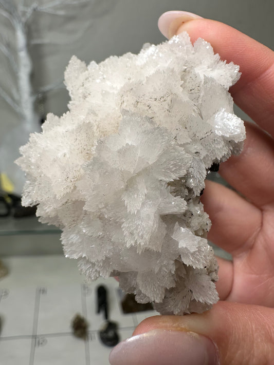 Spiky Calcite w/ Chalcopyrite