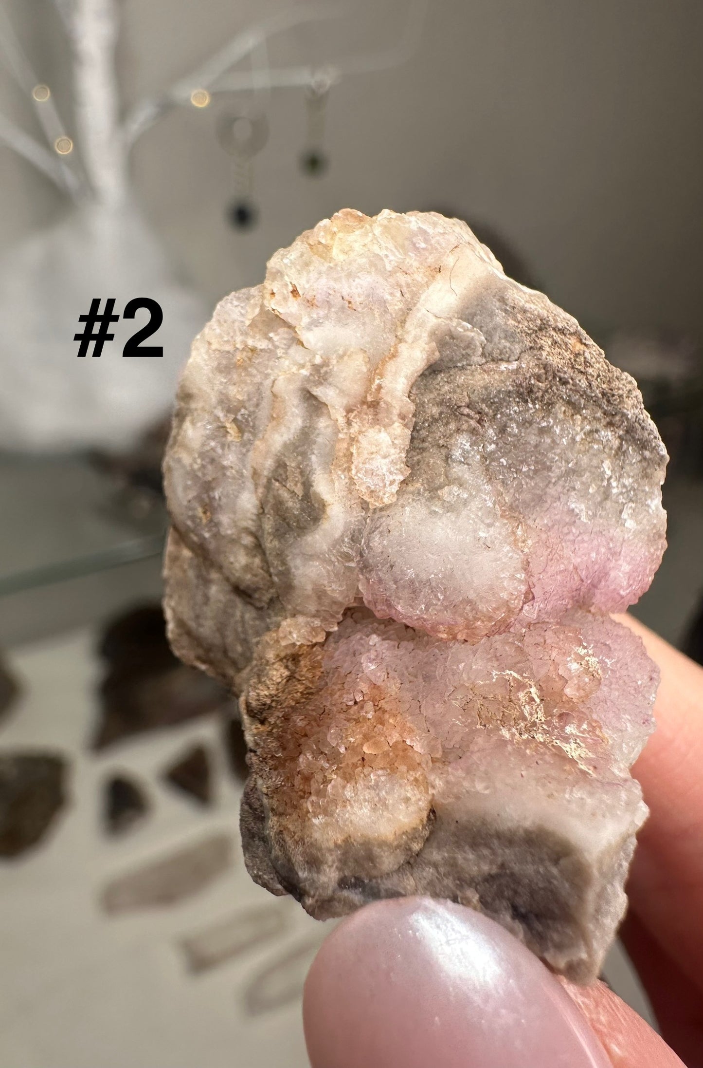 Small Yellow & Purple Fluorite