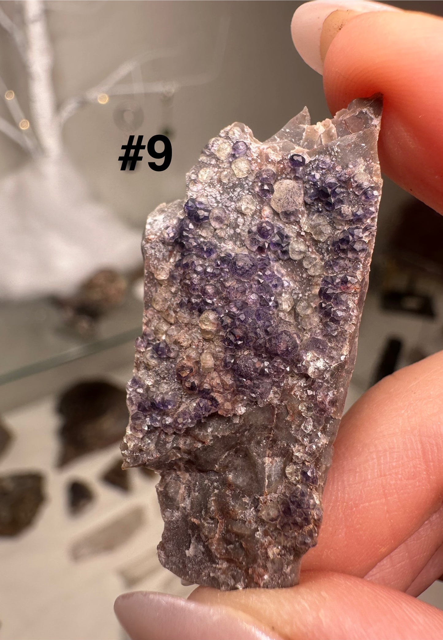 Small Yellow & Purple Fluorite