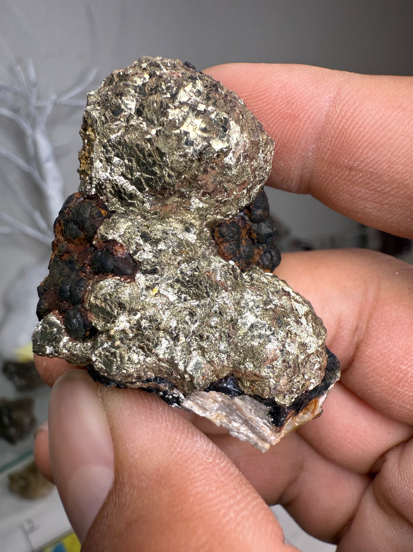 Marcasite with Goethite