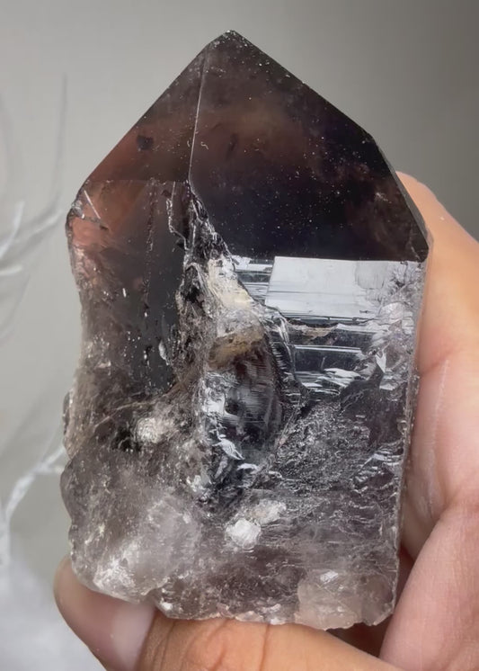 Smokey quartz point