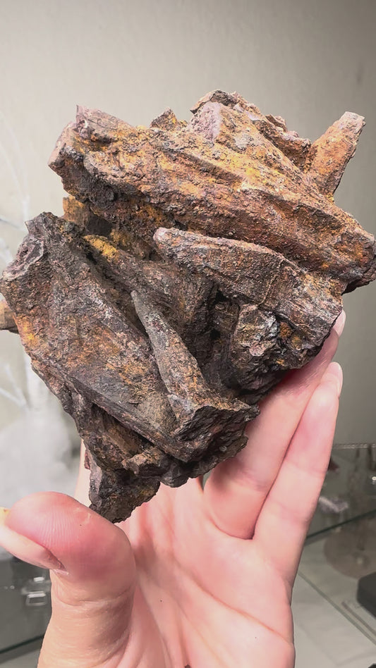 Iron & Goethite on Quartz