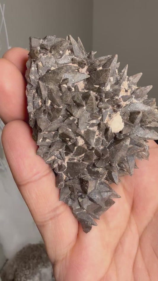 Dog tooth Calcite with Iron