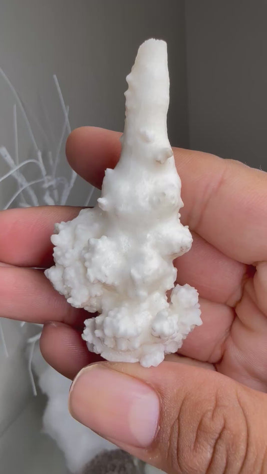 Stalactite with aragonite